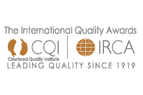 CQI & IRCA — The International Quality Awards logo