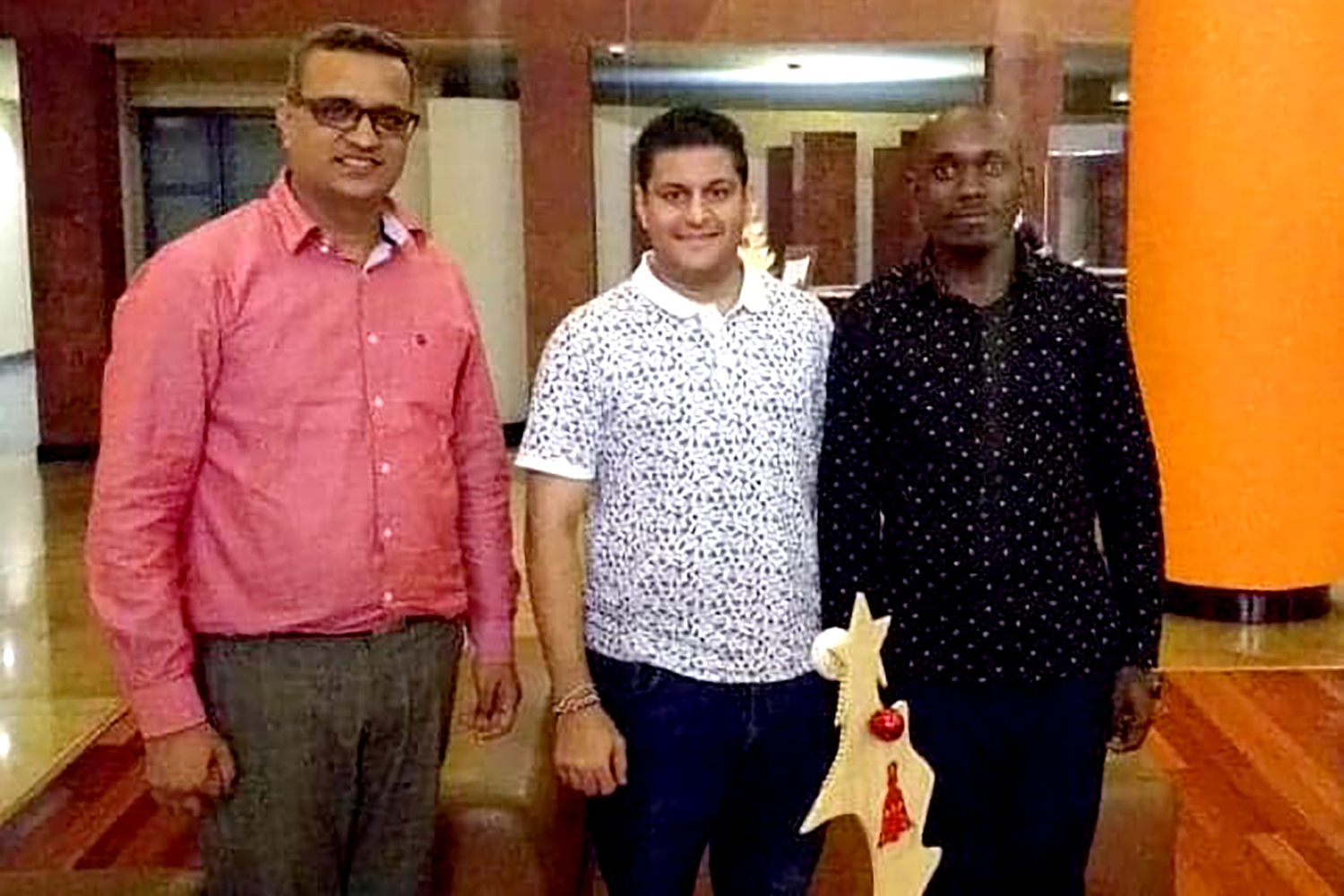 Dr. Darshan Chandaria, the Group CEO and a Director of Chandaria Group & Chandaria Industries together with Amb. Patrick Nsubuga and Mr. Vijay Sharma