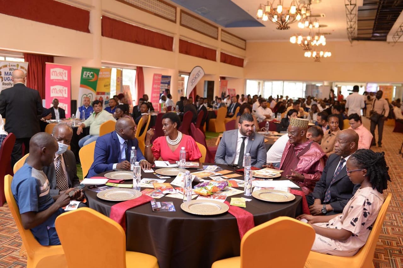 East Africa Brand Quality Awards guest speakers presided by Hon. Amelia Kyambadde the Presidential Advisor- Industry, Office of the President of Uganda during the 2nd Edition at Gold Course Hotel